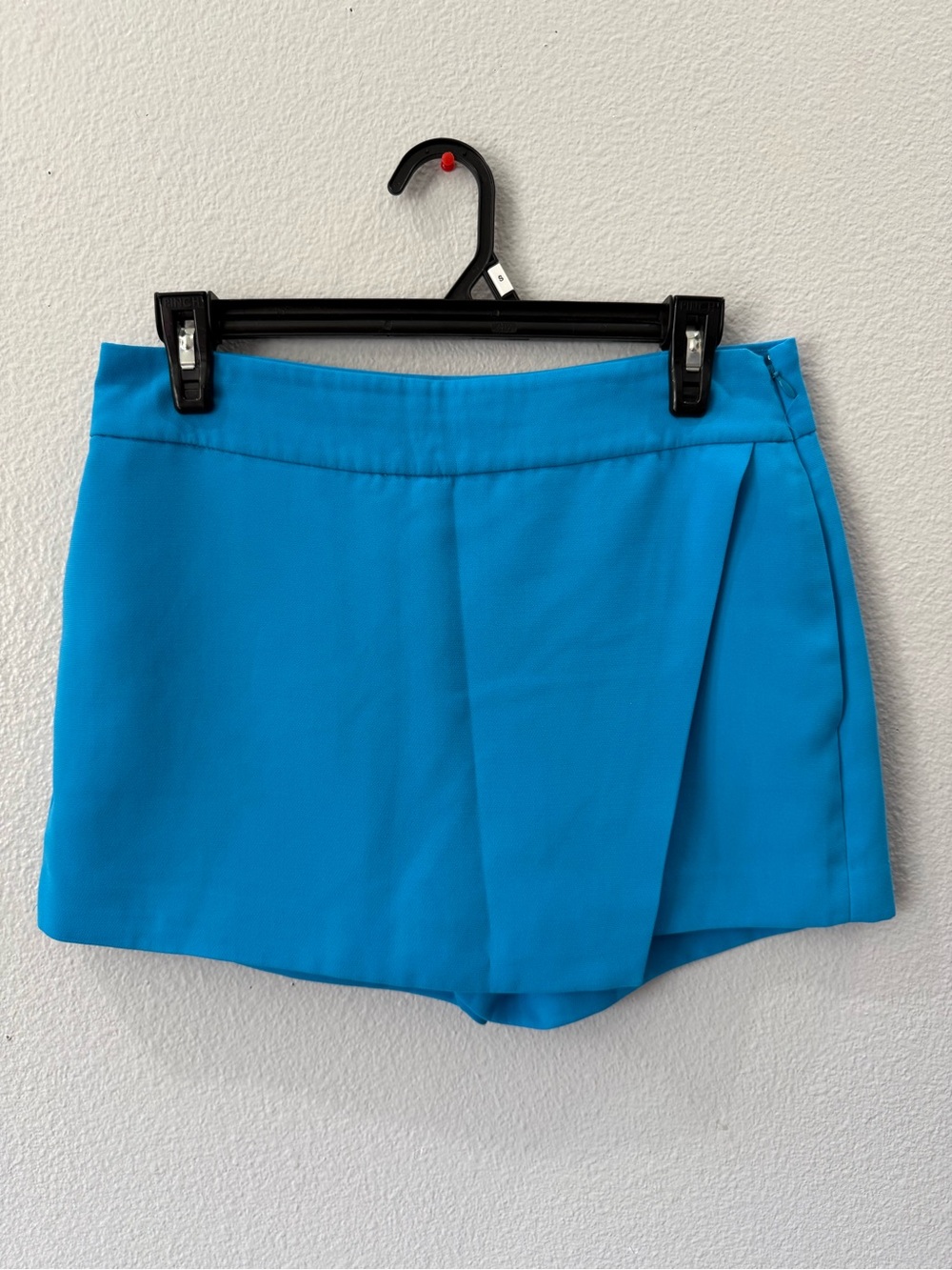 J.Crew Turquoise Blue Wrap Front Skort Size 2 Preppy Coastal Chic - Picture 2 of 7